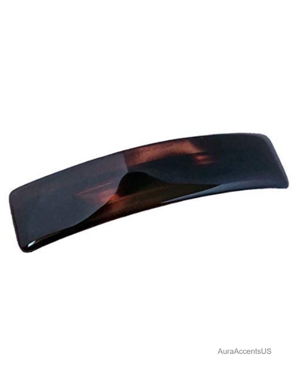 Non-Slip Celluloid French Hair Clip Tortoise Shell Large